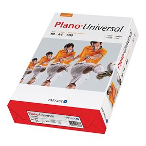 Kopipapir Plano Universal, standard, A4, 80g, hvid - 500 ark